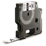 Rhino perm.poly label 12mm hvid