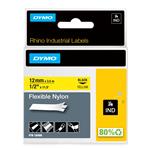 Rhino flex nylontape 12mm gul