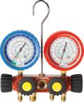 4-vejs analog manometer