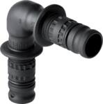Mepla vinkel 90gr. ø 50 pvdf