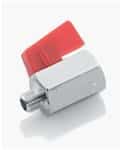 Kuglehane 1/4" u./i. gevind