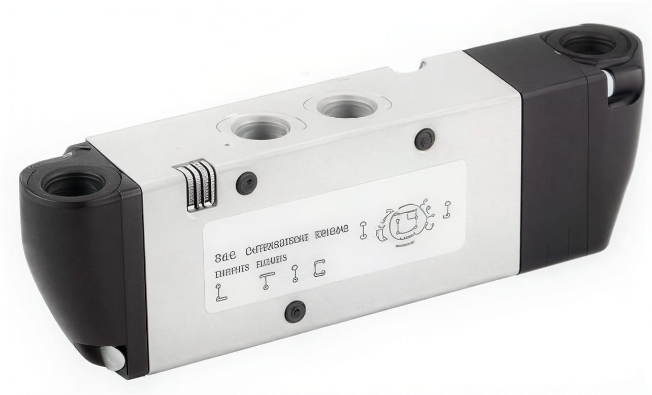 5/2 valve g1/4" pilot/pilot 10bar alumin
