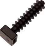 Holder sort med plug lok01