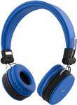 Streetz foldbar on-ear bt headset, blå