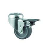Hjul 50mm drej m/br bolt 50kg 2475pjip30