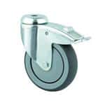 Hjul 100mm drejm/brbolt 100kg 2477pjpp30