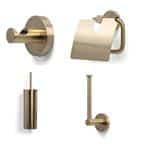 Toiletsæt bundle børstet guld