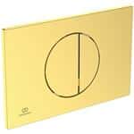 Mekanisk trykplade, brushed gold