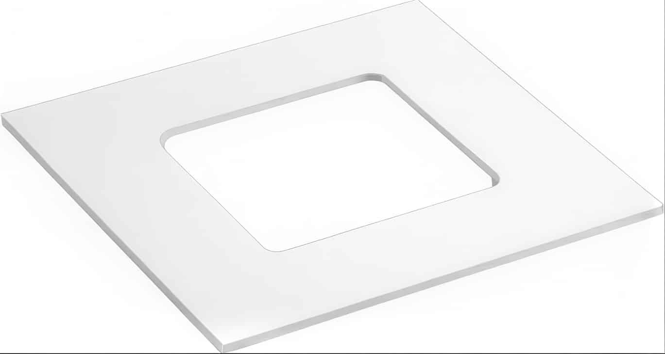 Dækplade t/sokkelkasse 200x200