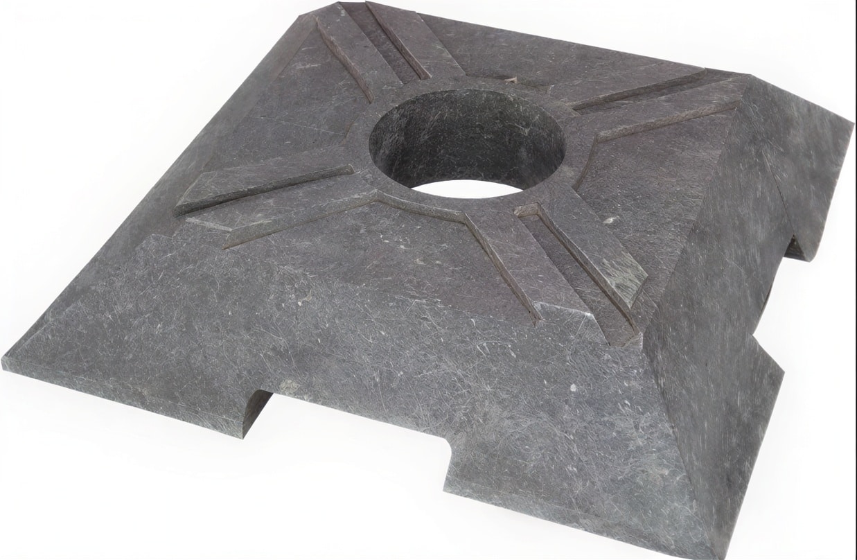 Fod for afspær.cylinder 100 cm