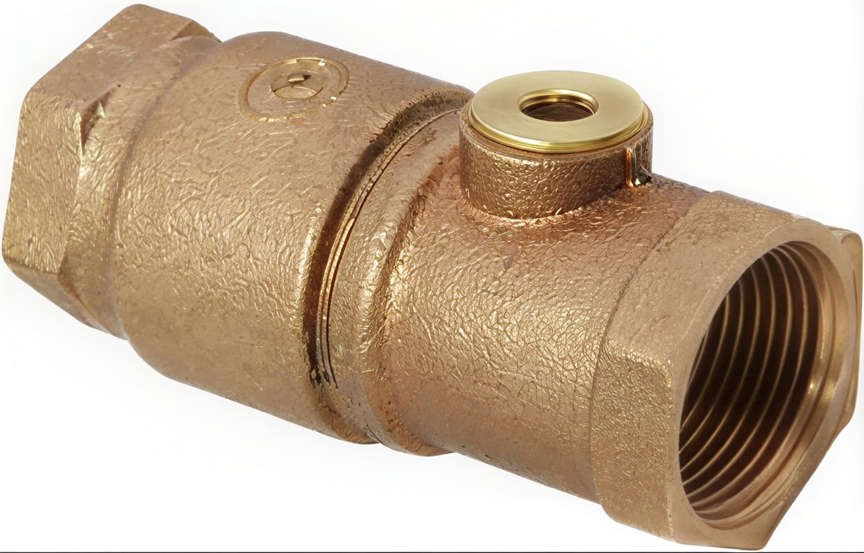 Gpa rødgods kontraventil 1/2" m/m ej va