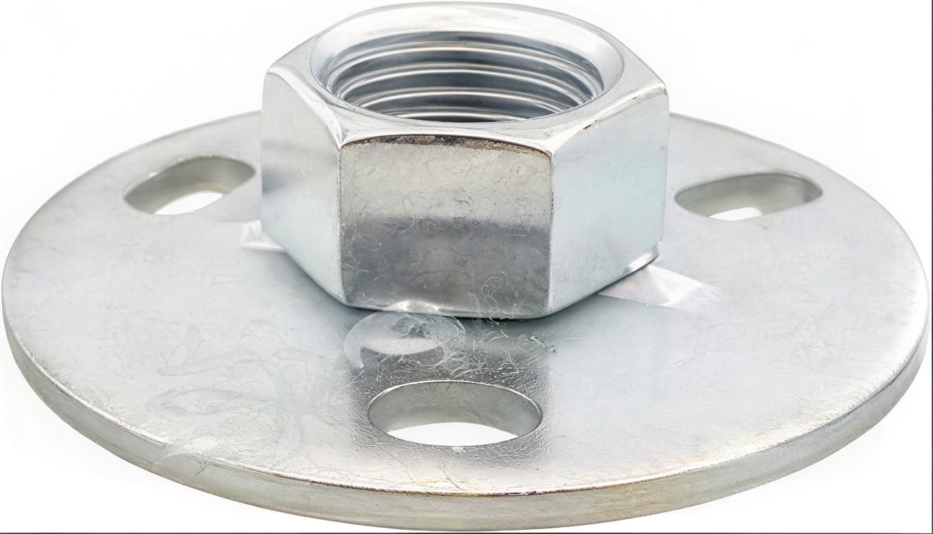 Grundflange rund 1/2"