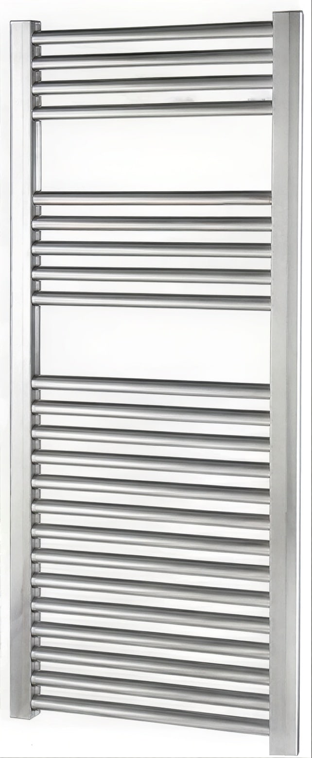 Håndklæderadiator krom plan 1172x600mm