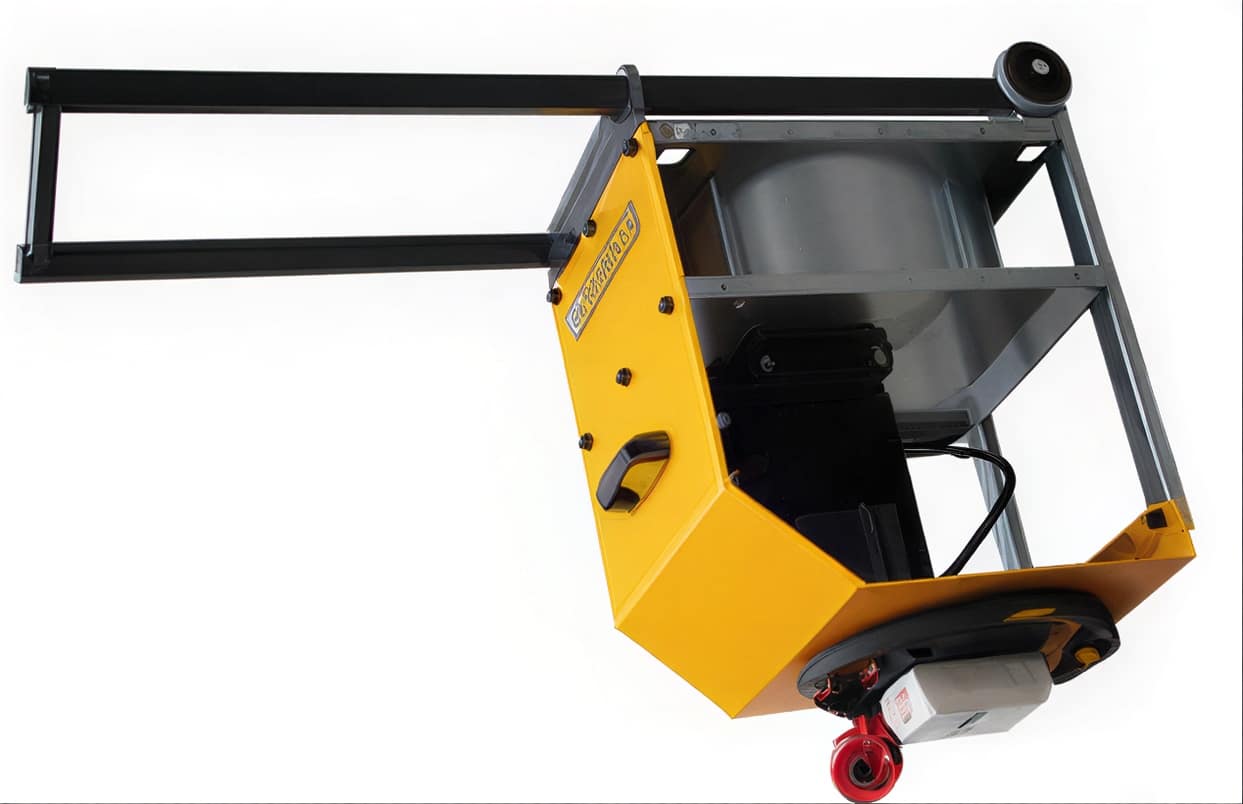 Håndtag med hjul for ventilator pm-180