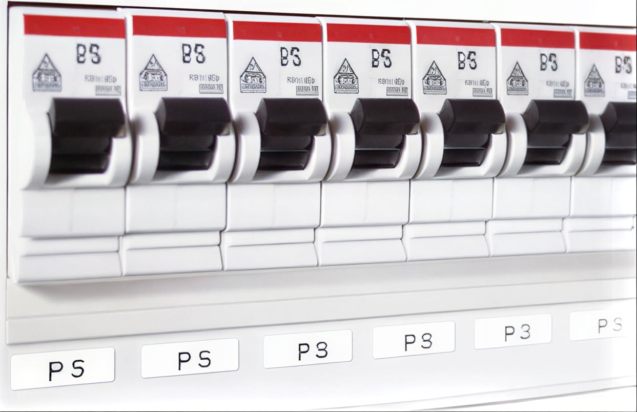 Label 28x16mm vinyl hv. thermor transfer