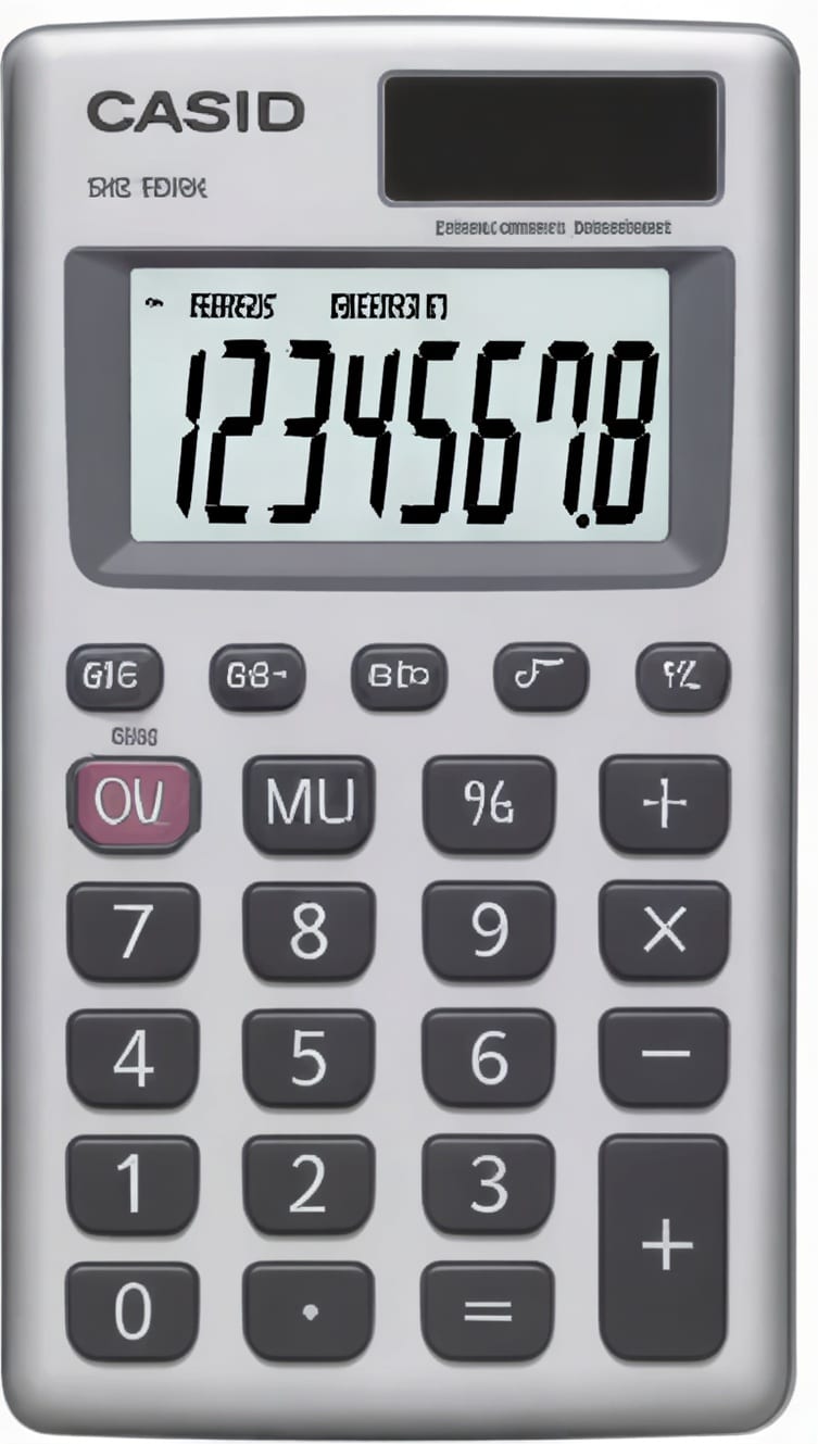 Lommeregner casio hs8va