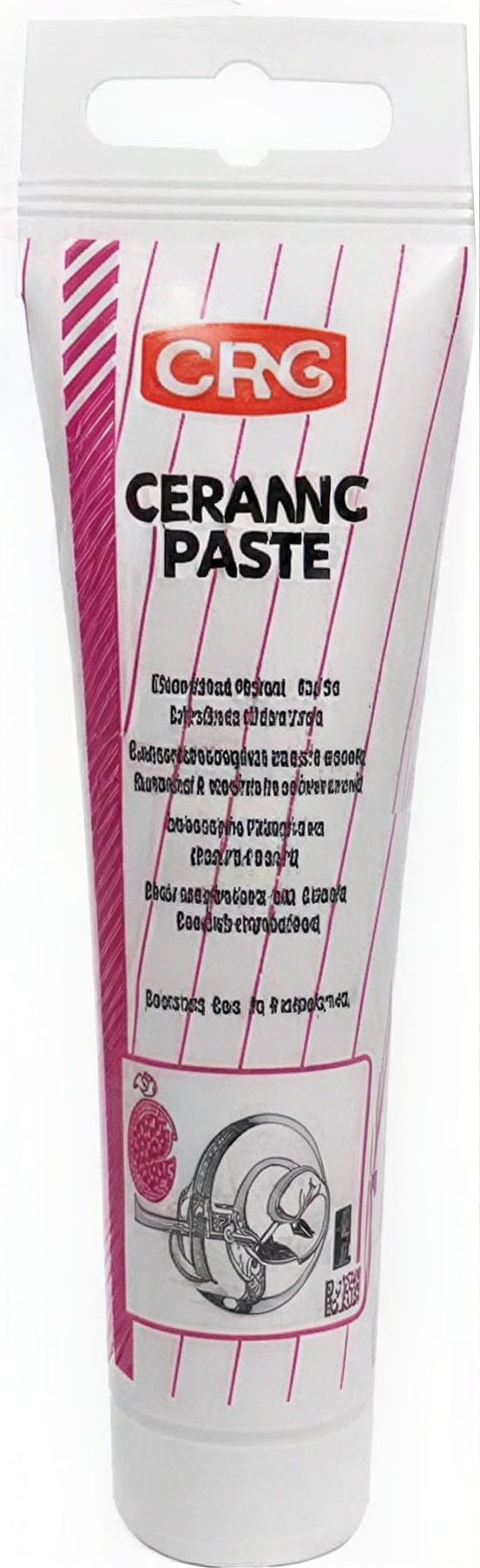 Metalfri pasta keramisk pasta, tub 100 g