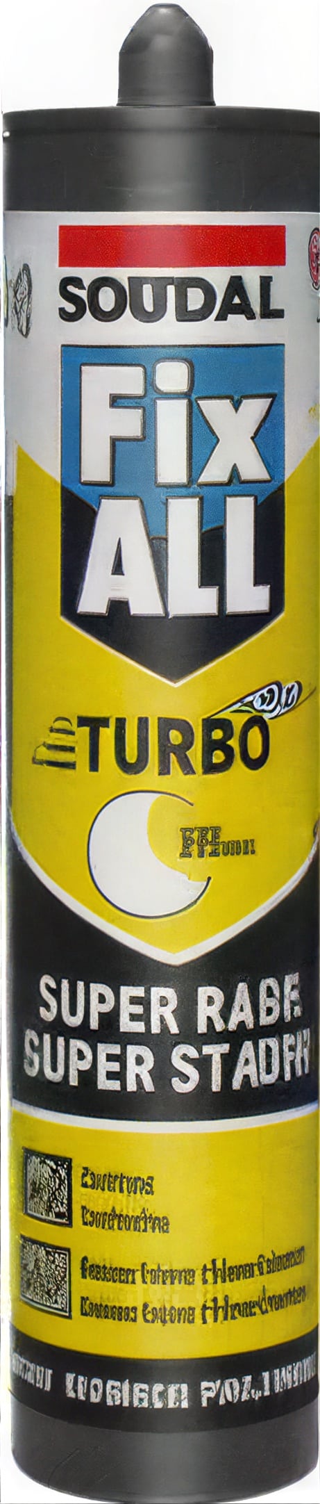 Montagelim fix all turbo hvid 290ml