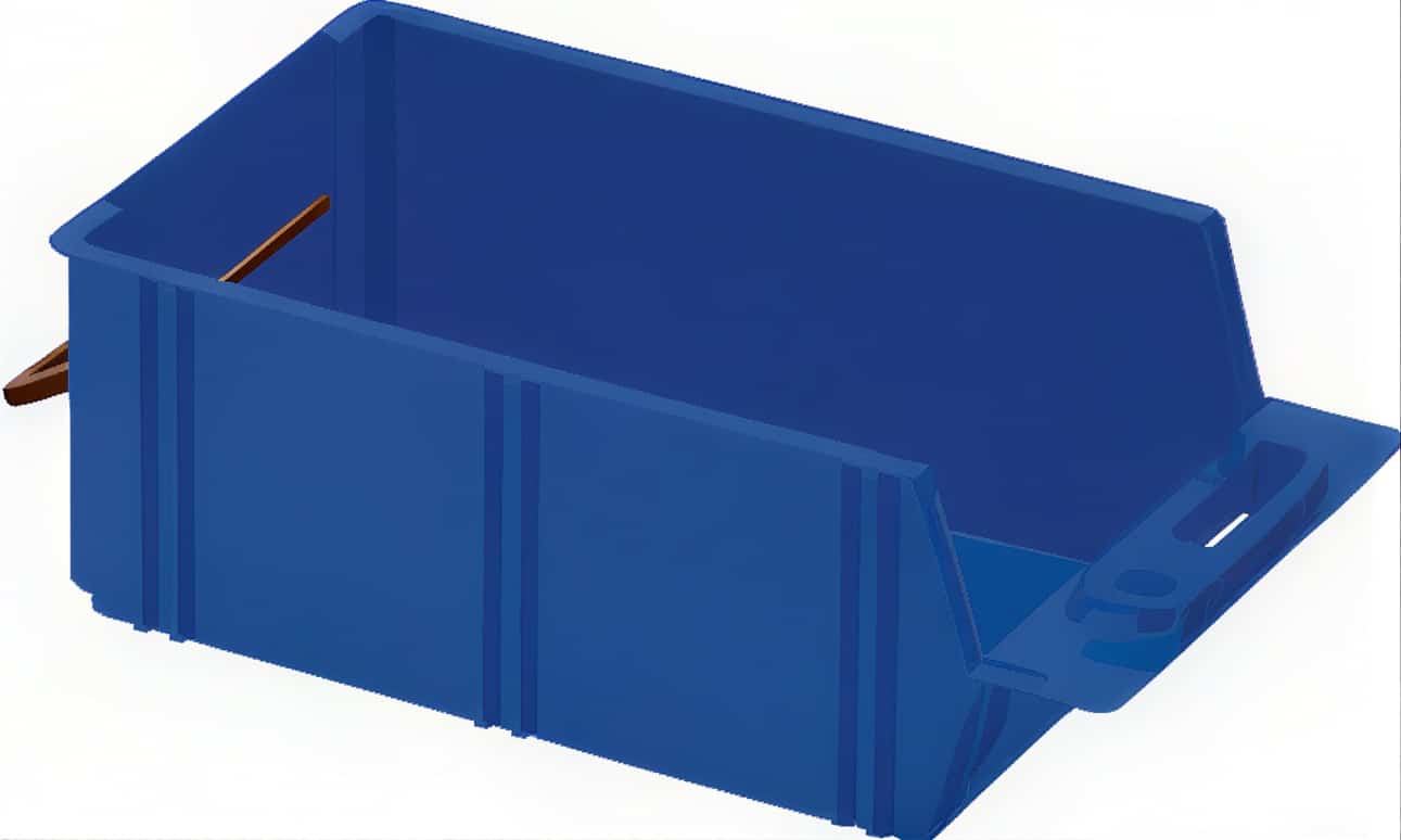Reolskuffe blå 6-1100