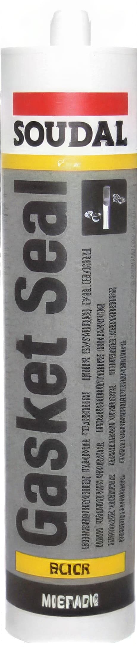 Silikone fugemasse sort gasketseal 310ml