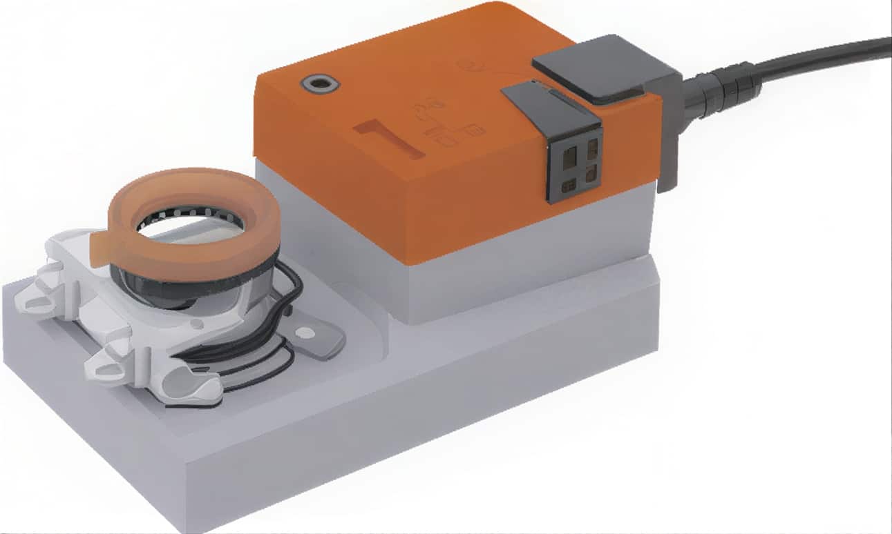 Spjældmotor sm230as 230v on/off/3pk 20nm