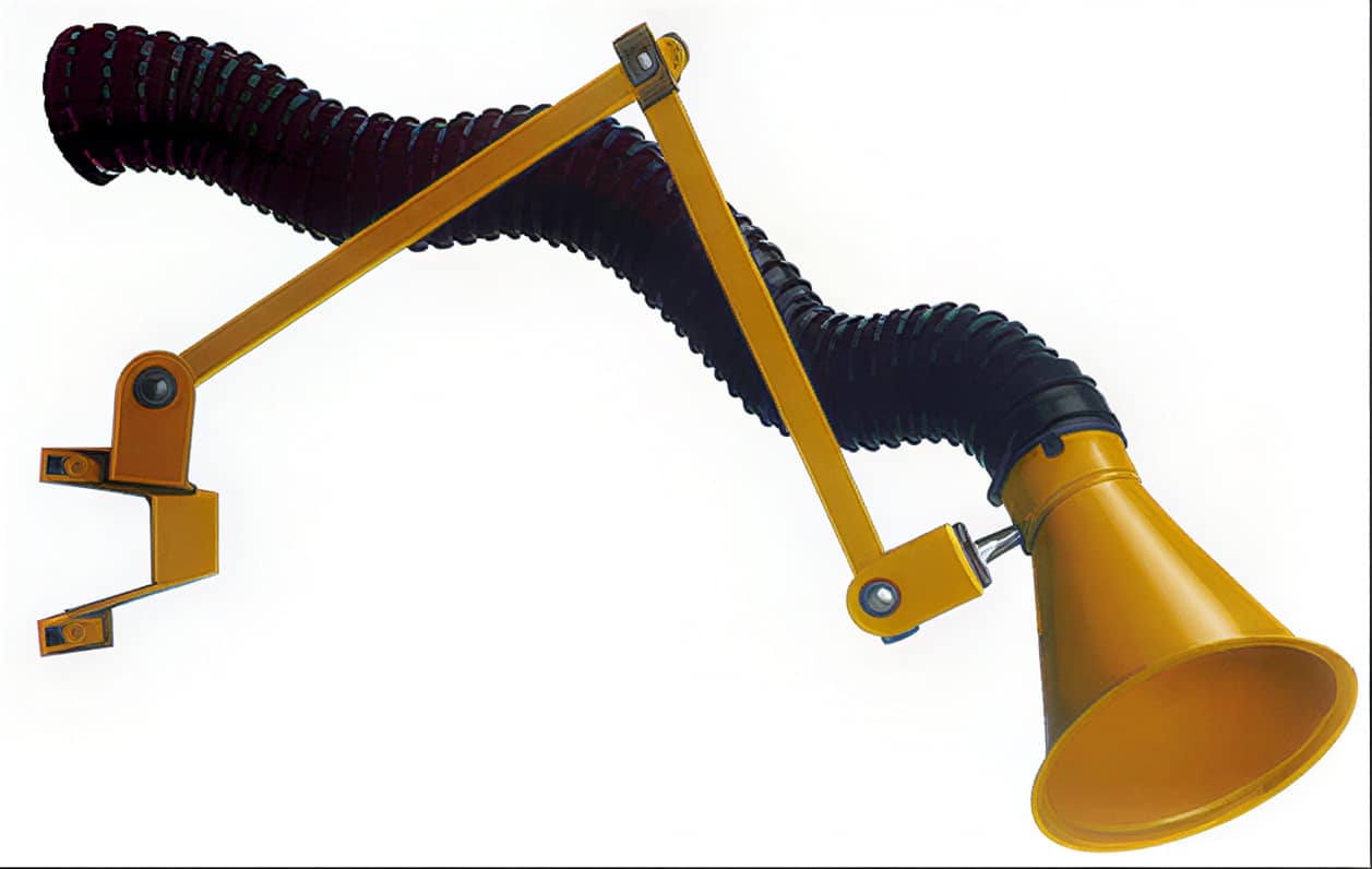 Sugearm mini ø100mm 1m uden spjæld