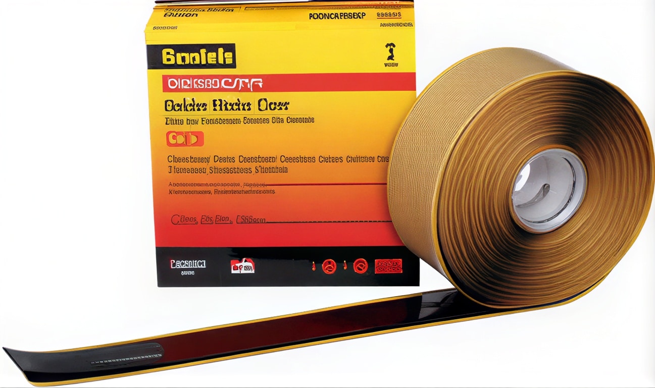 Tape 2228 sort 50mmx3m 1,65mm.