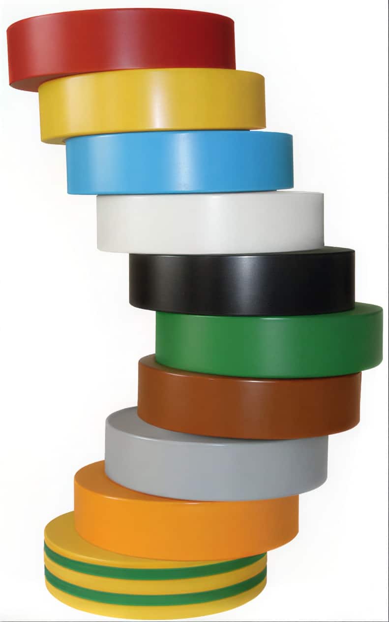 Tape pvc 15mmx10m 10 farver