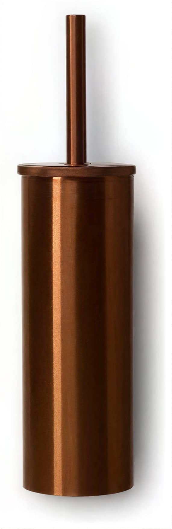 Toiletbørste børstet bronze