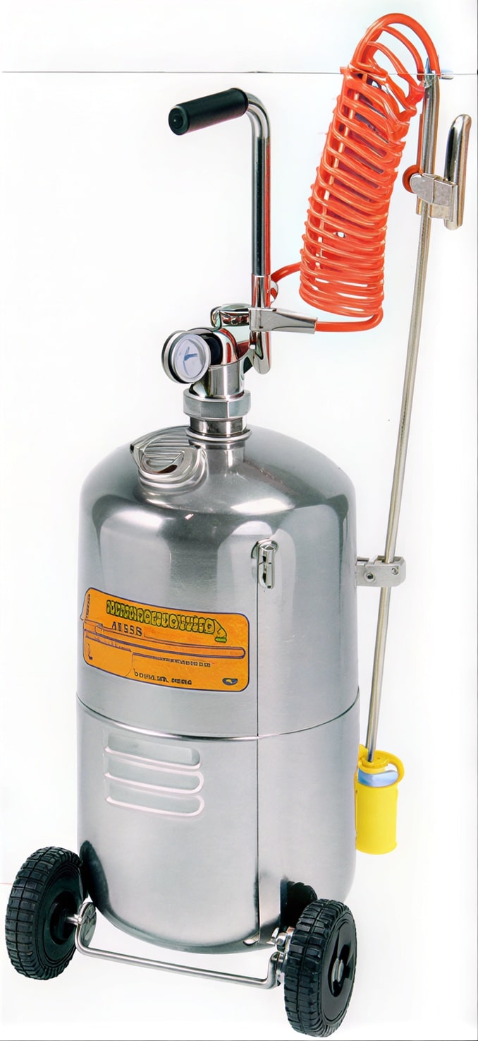 Tryksprøjte, 24 ltr. - rustfri