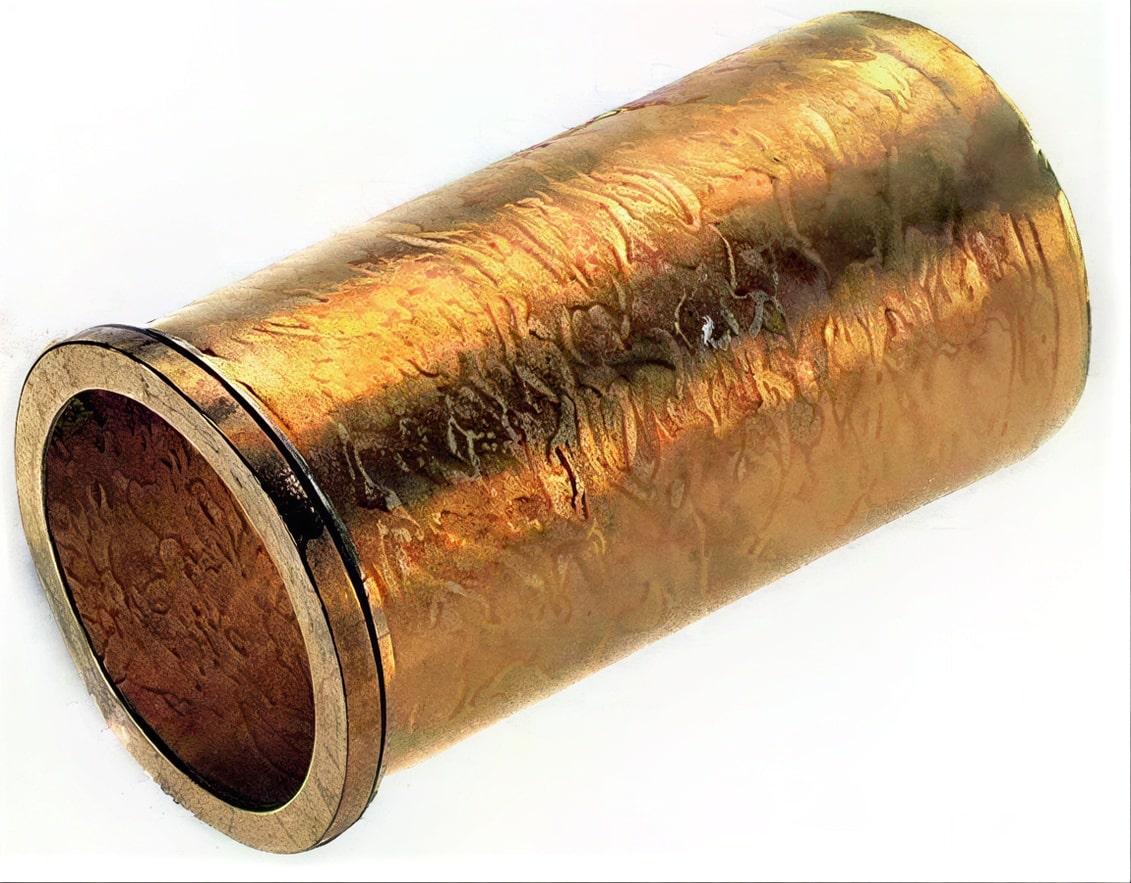 Tube support 6/4mm oil brass finish