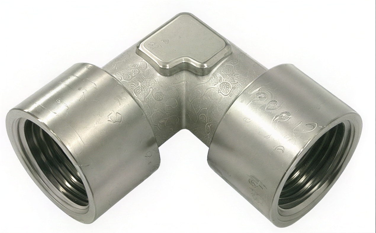 Vinkel 3/8" indv.gevind x