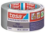 Lærredstape pro grå 74613 25mx50mm