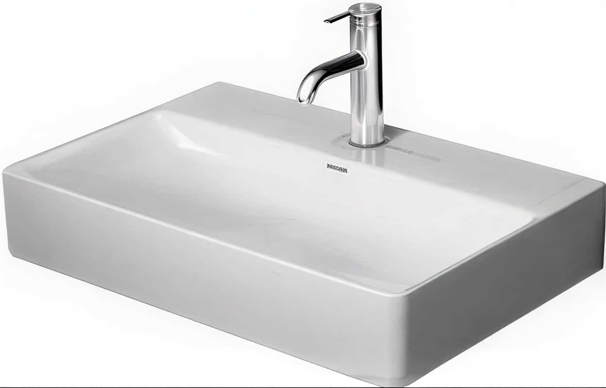 Durasquare kompakt vask 600x400mm
