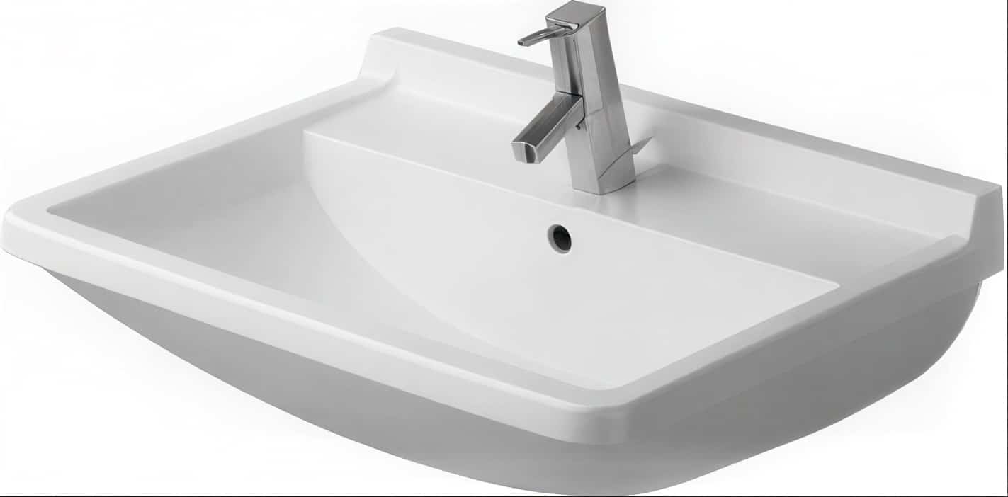 Starck 3 vask 60x45cm med hanehul