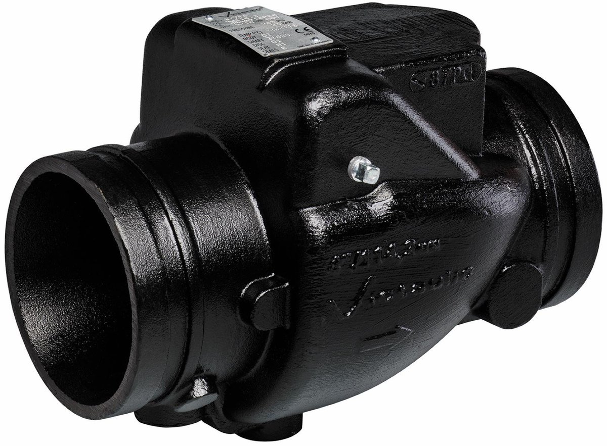 Victaulic 716 kontraventil 219,1mm sort
