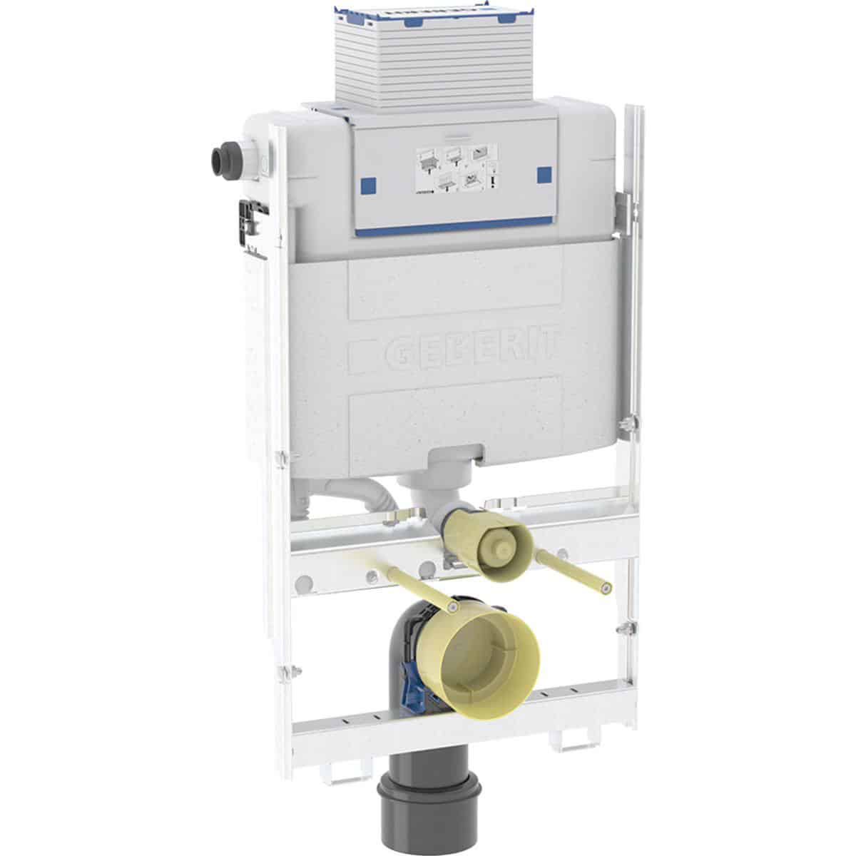 Geberit Gis monteringselement/cisterne stål 870mm t/hængetoilet