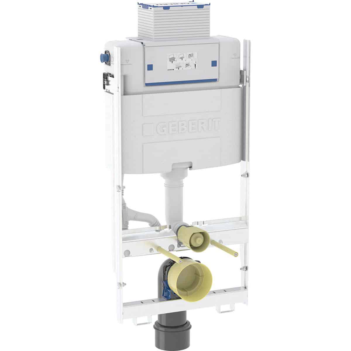 Geberit Gis monteringselement/cisterne stål 1000mm t/hængetoilet
