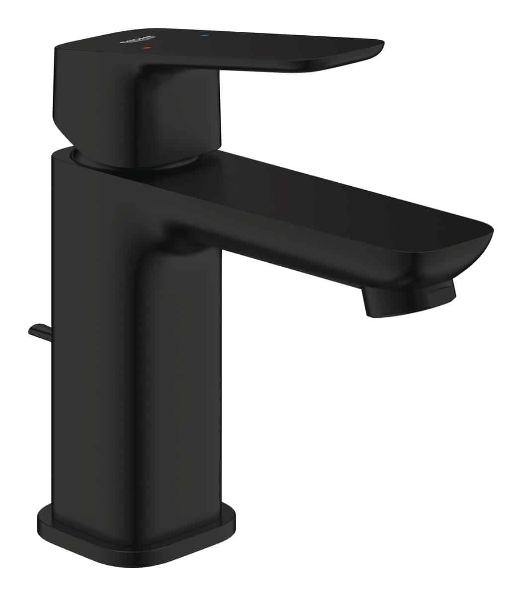 GROHE Cubeo Håndvaskarmatur m/bundventil S-size mat sort