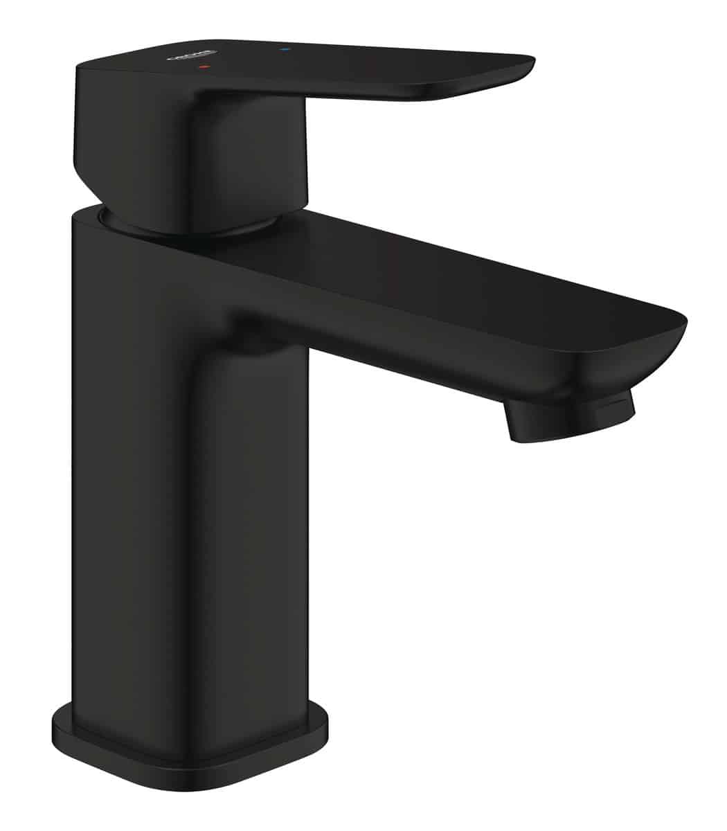 GROHE Cubeo Håndvaskarmatur u/bundventil S-size mat sort