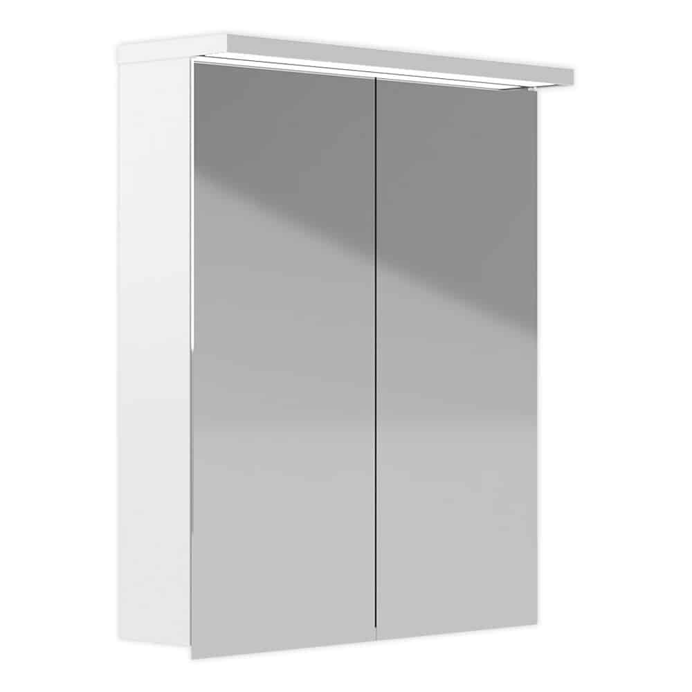 KRISS Skandi LED design spejlskab 60cm hvid