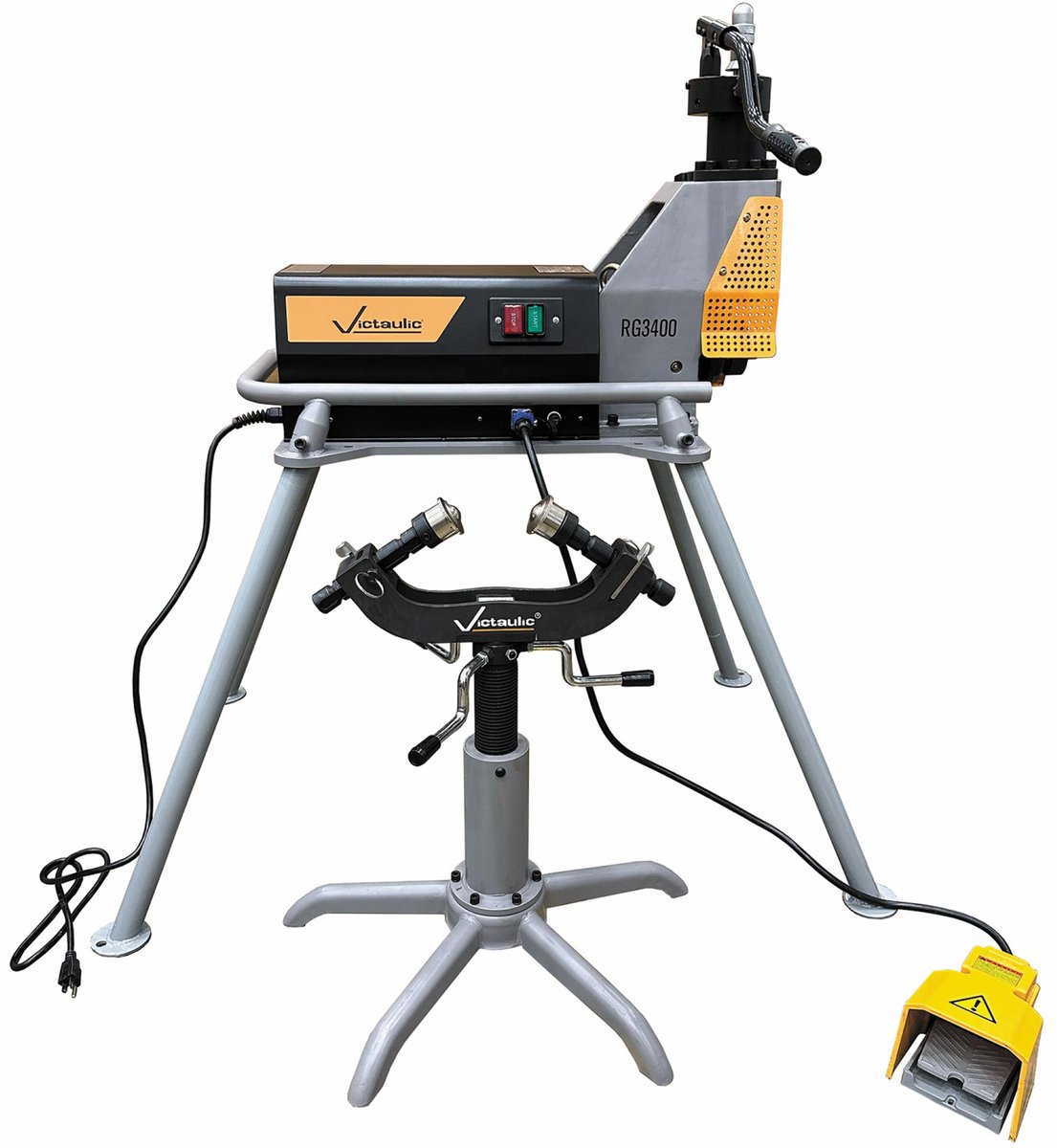 Victaulic RG3400 Rilleværktøj 220V/50Hz m/OGS rullepakke 42,4 - 323,9mm samt IGS rullepakke 33,7mm