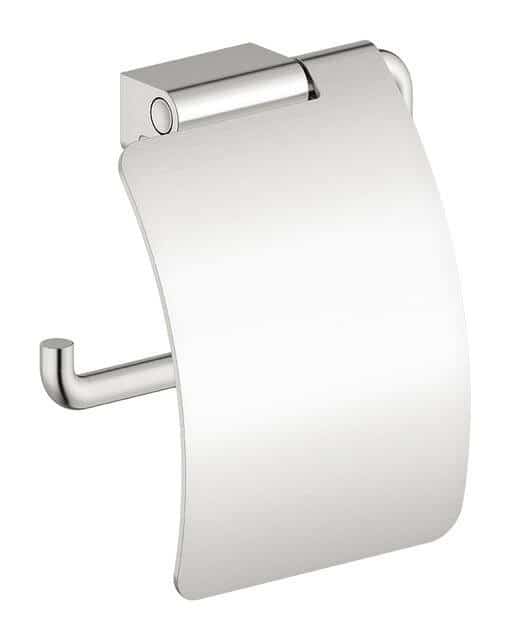 Damixa Zen toiletpapirholder m/cover stål PVD