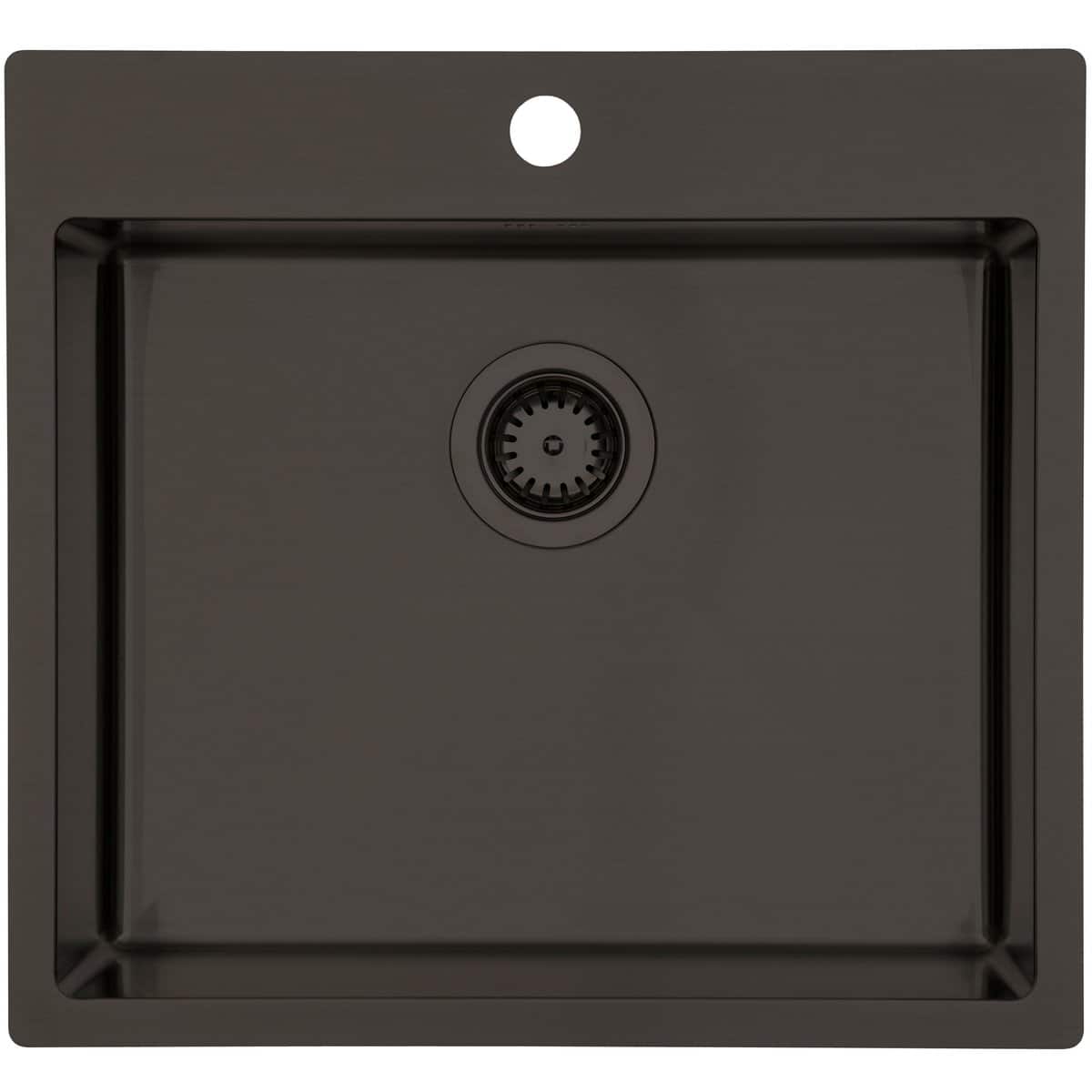 Lavabo Kubus 540 Soft køkkenvask PVD dark bronze