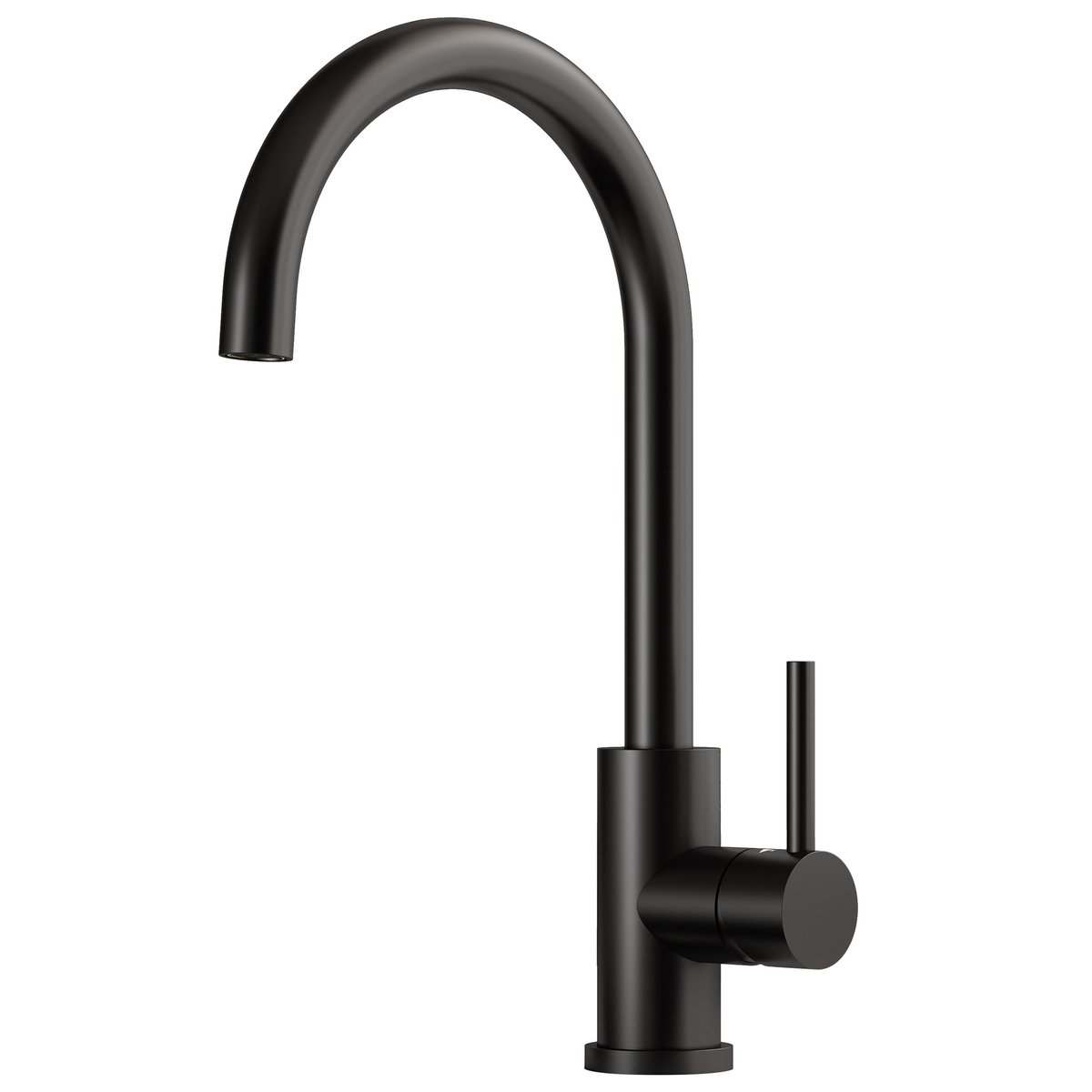 Lavabo Kubus 140 RS Round køkkenarmatur PVD mat sort