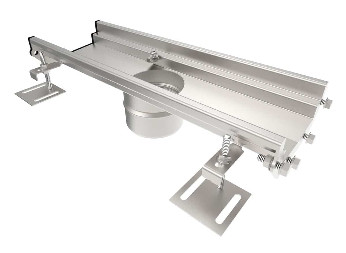 BLUCHER LINEA rende ø110/150x500x55mm centreret udløb