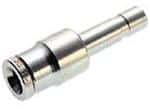 Expanding connector 8/6mm nickel brass
