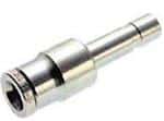 Expanding connector 6/5mm nickel brass