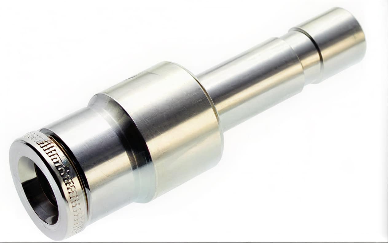 Expanding connector 10/6mm nickel brass