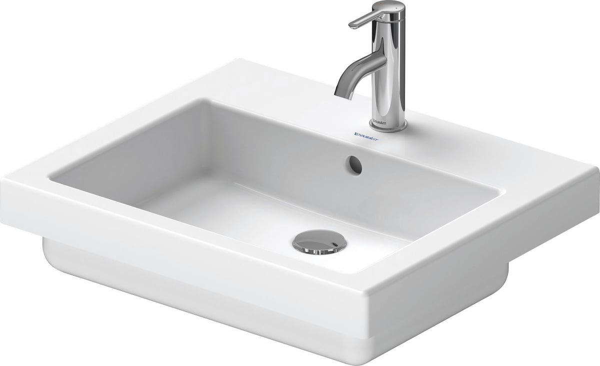 Duravit Vero håndvask t/indbyg hvid 550mm
